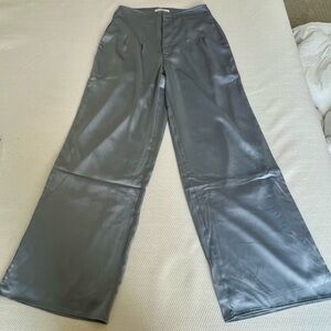 *NEW* 12th Tribe Halley Blue Satin Trousers Size M